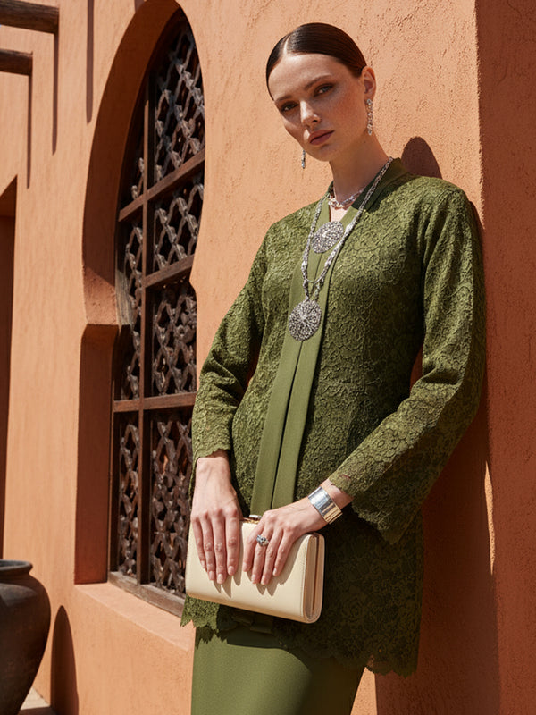BAJU KEBAYA SHEREEN (ARMY)